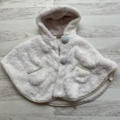 フリース ポンチョ