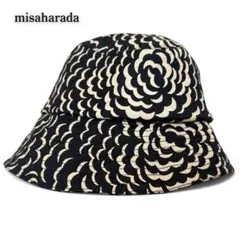 希少✨misaharada ミサハラダ バケットハット 英国製 総柄　コットンのサムネイル