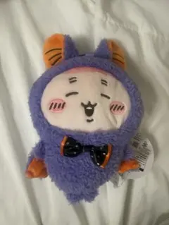 ちいかわ　ハロウィンがま口ポーチ　古本屋　カニちゃん　ぬいぐるみ