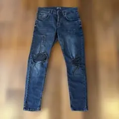 最終値下げZARA MAN ダメージ加工 デニムパンツ38