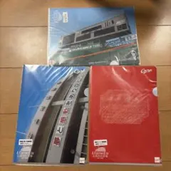 広島カープ　広島市民球場ラストイヤー　クリアファイル２枚組×3