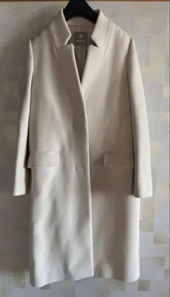 お値下げしました！nano universeホワイト チェスターコート