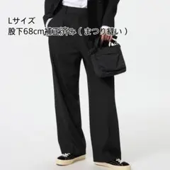 UNIQLO タックワイドパンツ