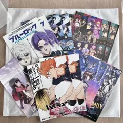 アニメ　映画　イベント　フライヤー　7種