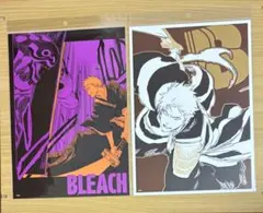【新品・2種セット】ブリーチ 黒崎一護 箔押し&アートカード ジャンプショップ