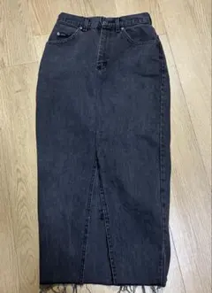 【美品】Lee リー　デニムタイトスカート　フロントスリットのサムネイル
