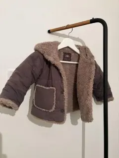 ZARA ベビー ボア 中綿ジャケット 98cm 2-3years