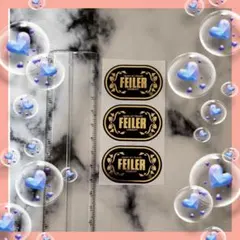 3枚 フェイラーラッピングシールセット ギフトシールセットのサムネイル