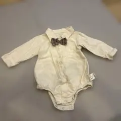TAMSmuuベビーロンパース 蝶ネクタイ付 80cm