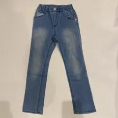 DILASH デニムブルー ストレートパンツ　120㎝のサムネイル