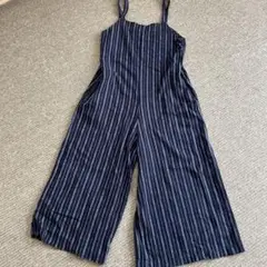 ユニクロ　リネンブレンドサロペットパンツ　サイズＬ