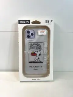【新品】PEANUTS スヌーピーiPhone11Pro IIIIfit耐衝撃