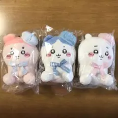 ちいかわ　東京みやげ　ちいかわぬいぐるみ　お座りぬいぐるみ　ハチワレ　古本屋