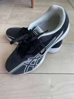 【ほぼ新品】asics レーザービーム ブラック 24.0cmのサムネイル