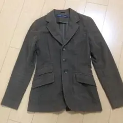 ベロア テーラードジャケット