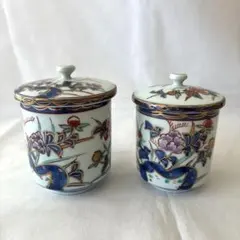 江戸時代 大明萬暦年製 蓋付き 茶碗 2点 湯呑み 古伊万里 - メルカリ