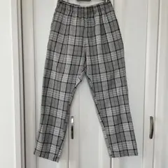 アベイル　チェックパンツ　秋物　美品　テーパード　しまむら　ウィゴー　フォーマル