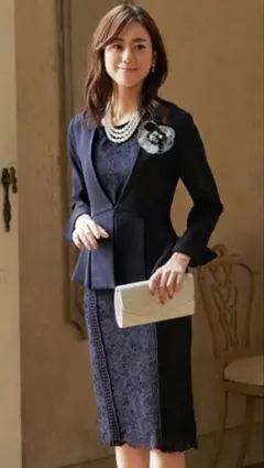 ルイルエブティック 【2点セット】ジャケット&レースワンピース