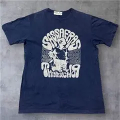 SASSAFRAS グラフィック Tシャツ Sサイズ ネイビーのサムネイル