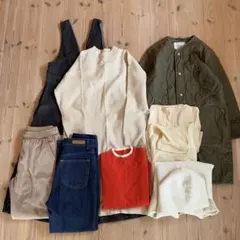 秋冬レディースまとめ売り きれいめナチュラル系 10点