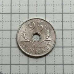 デンマーク 25オーレ ハートコイン 1977年 外国コイン 古銭 - メルカリ