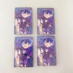 名探偵コナン メタリックカードコレクション 江戸川コナン 9番 4枚セット