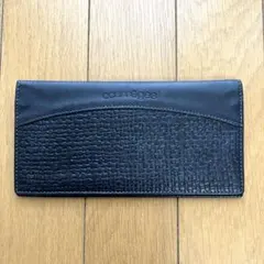 courrèges オールドクレージュ長財布 フランス製　ネイビー　ヴィンテージのサムネイル