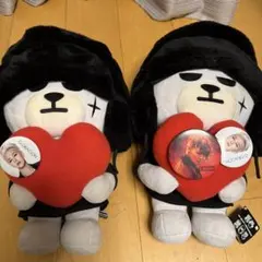 GDRAGON KRUNK ハートハグBIG ぬいぐるみ　YG BEAR