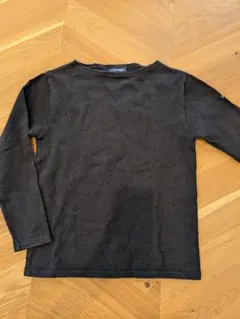 セントジェームス ブラック 長袖 Tシャツ S/X