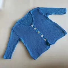 和紙を使ったカーデガン