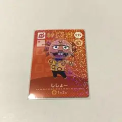 未使用⭐️どうぶつの森 ししょー SPカード