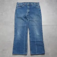70s gap フレアデニムTALONジップ 馬車ロゴ 小文字 オールドギャップ 