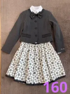 【定価5万・即日発送】メゾピアノ 卒服3点フルセット 2回着用美品 L(160)