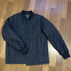 美品　UNIQLO ヒートテックウォームパデッドジャケット S ブラック