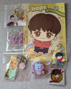 BTS　j-hope アクリルスタンド、キーホルダー、クリップグッズセット　ホビ