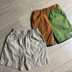 GU クロッシー　子供服　ハーフパンツ２枚セット