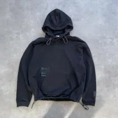 ZARA パーカー フーディー ブラック XL プルオーバー GA93
