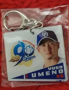 中日ドラゴンズ ２０２６年 開幕ガチャ 梅野雄吾投手 顔面キーホルダー 新品