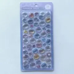 ボンボンドロップシール　水族館限定　クラゲ　海の生き物