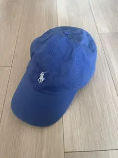 ポロ・ラルフ・ローレン 青 キャップ