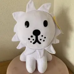 ブルーナアニマル　ライオン特大ぬいぐるみ　白