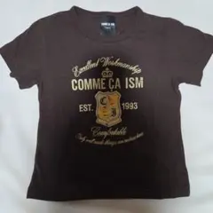 COMME CA ISM ブラウン Tシャツ サイズ100