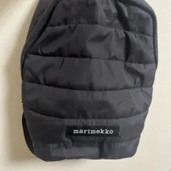 marimekko ブラック リュック