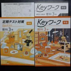 ★未使用★中２年　Keyワーク　英語、国語、理科、地理、歴史　Keyテスト ☆未使用☆中2年 Keyワーク 英語、国語、理科、地理、歴史 Key