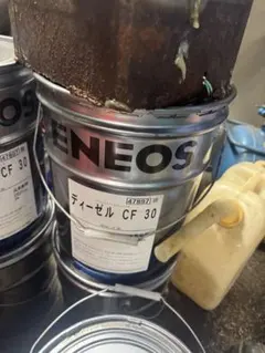 ENEOS ディーゼル CF 10W 20L エンジンオイル コマツ 作動油適合
