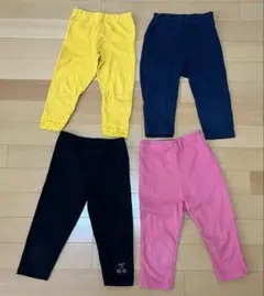 女の子　長ズボン　レギンス 4点セット 100cm