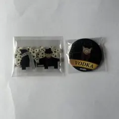 名探偵コナン アクリルパズル 缶バッジ ジン ウォッカ