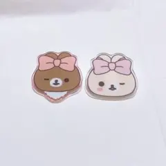 ネオ・リラッくじ G賞 アクリルバッジ コリラックマ チャイロイコグマ