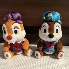 ディズニー チップ＆デール ぬいぐるみバッジ ペアセット東京ディズニーリゾート