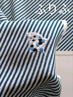 ふりふオリジナル半襟　シルク　夏用半襟　新品のサムネイル